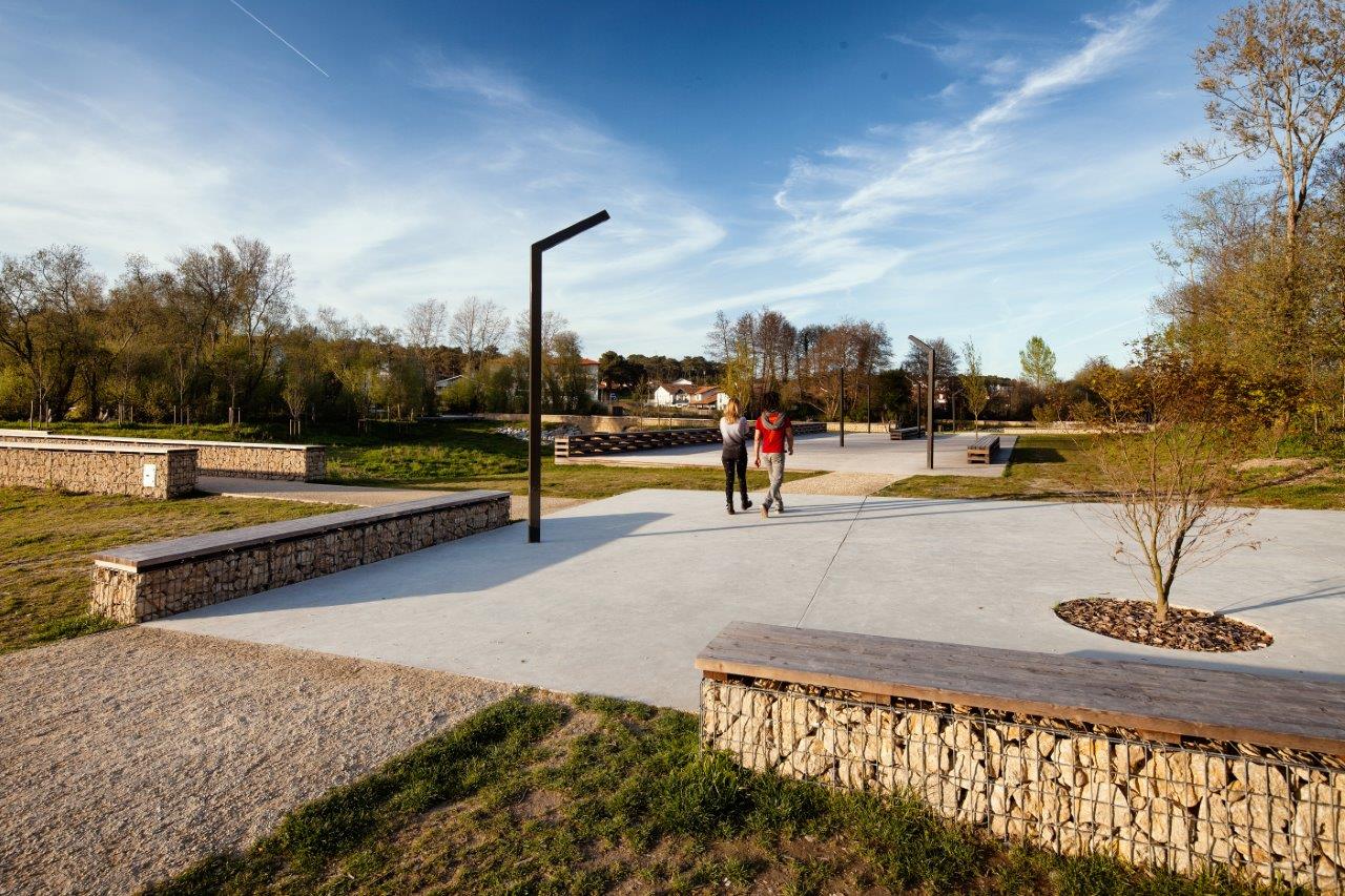 Aménagement paysager de la plaine du Maharin - Anglet : BET VRD IMS