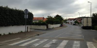 Rue de la Gare à Bidart